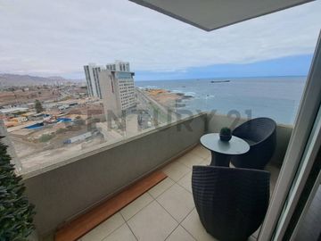 Se arrienda moderno departamento con vista al mar en...