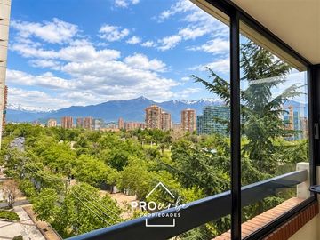 Renovado 3D 3B 2box 1B con vista despejada a Parque Araucano