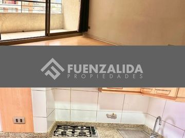 Depto Arriendo 1D-1B Terraza en Metro República (L1)
