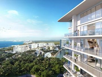 DEPARTAMENTO EN VENTA EN CANCÚN FRENTE AL MAR EN PUERTO...