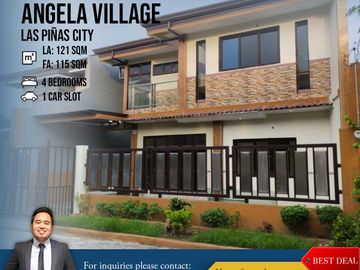 House and Lot for Sale in Angela Village at Las Piñas City