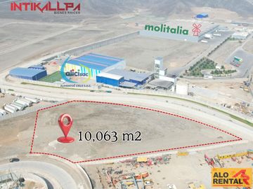 TERRENO INDUSTRIAL DE 10,000 M2. EN LURIN
