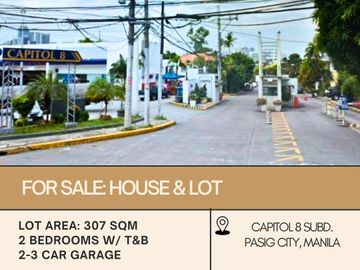 FOR SALE House & Lot located in Capitol 8 Subd., Brgy....