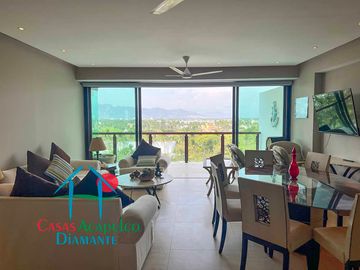 Departamento en renta vacacional con terraza y hermosa...