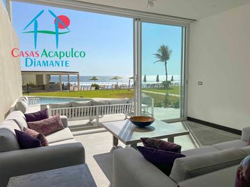 ¡Vacaciones frente al mar! Depa con jacuzzi, terraza y...