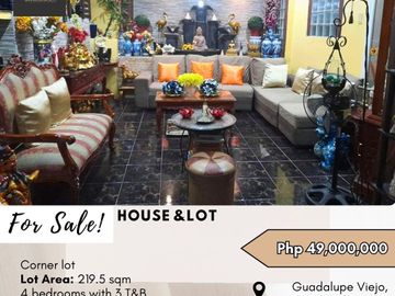 For Sale: House and Lot located at Guadalupe Makati...