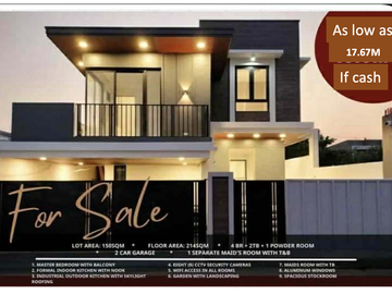 For Sale Pasig HOUSE & LOT, Brand New, 150 Sqm LA, 214...