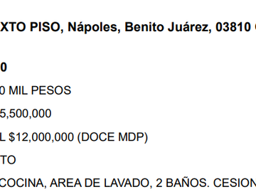 DEPARTAMENTO VENTA CESION DE DERECHOS MONTECITO 57...