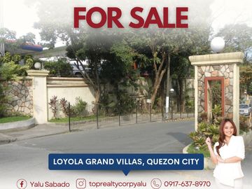 For Sale 4 Bedroom 4BR House and Lot in Loyola Grand...