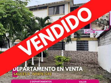 En venta departamento de 3 dormitorios en sauces 9.