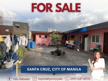 FOR SALE 2 Storey Commercial Building in Sta. Cruz, Manila