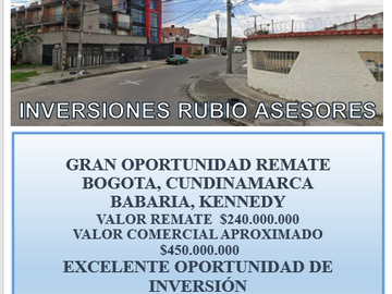 Excelente Oportunidad Residencial – Bavaria, Kennedy...