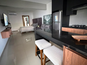 Departamento Amueblado tipo loft en Fatima Residencial