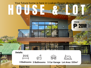 Ready For Occupancy 2-Storey House For Sale in Loakan,...