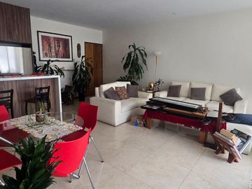 Departamento de 84 m2 en renta, balcon, seguridad en La...