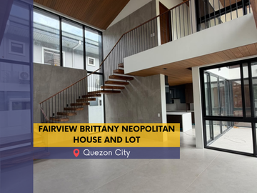 House and Lot For Sale in Fairview Brittany Neopolitan...