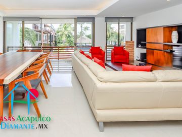 Departamento con club de playa y terraza con vista a las...