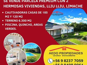 Se Vende Parcela Premium con 2 Hermosas Casas, Sector...