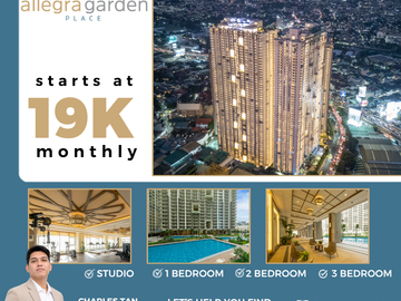 DMCI Allegra Garden Place | Condo for Sale in Pasig |...