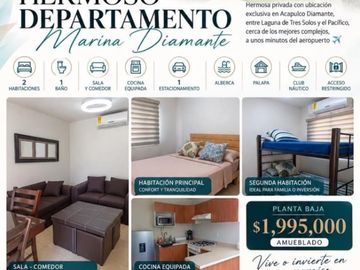 🏠 Hermoso Departamento en Venta – Marina Diamante,...