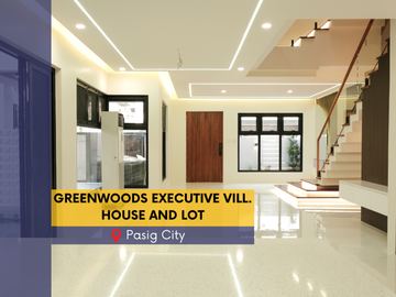 House and Lot For Sale in Greenwoods Executive Village...