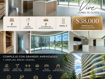 DEPARTAMENTO DE 2 RECAMARAS EN RENTA EN ZONA REAL ZAPOPAN
