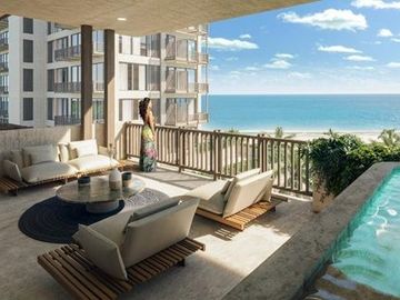 DEPARTAMENTO EN VENTA FRENTE AL MAR DE 3 RECÁMARAS EN...