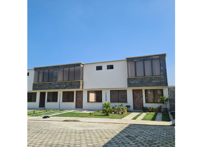Conjunto Habitacional Milán - Casas en venta aplica crédito VIP Santo Domingo de los Colorados - Vía Chone Entrada a la UTE